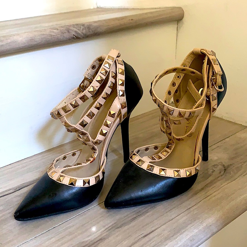 Black heels